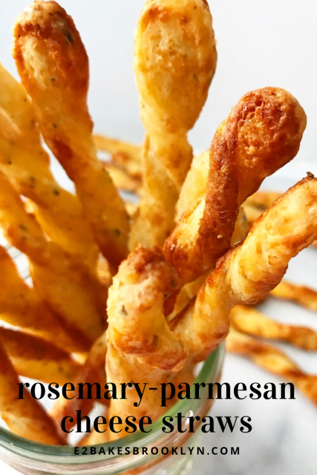 Rosemary-Parmesan Cheese Straws
