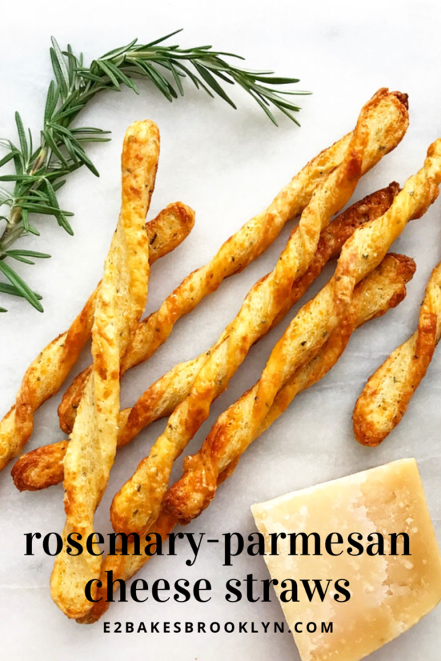 Rosemary-Parmesan Cheese Straws