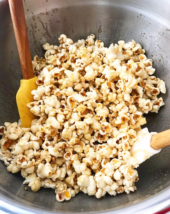 Salty Maple Caramel Corn
