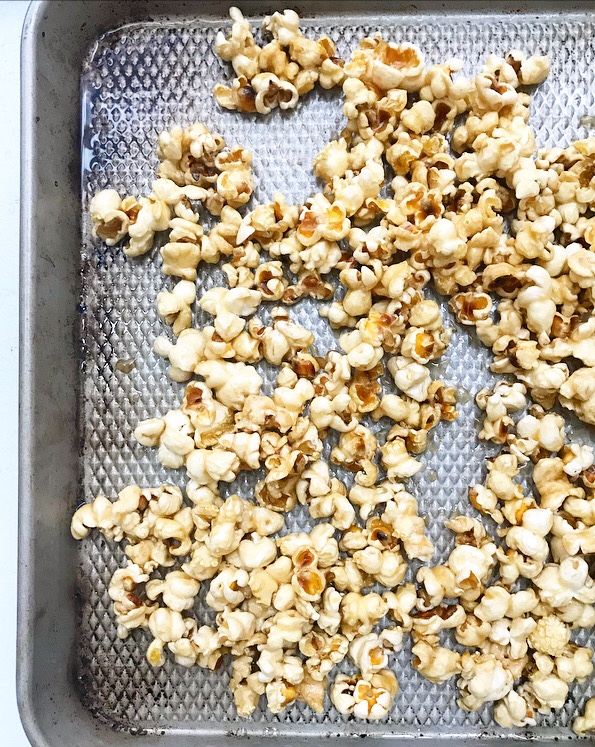 Salty Maple Caramel Corn