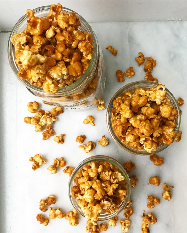 Salty Maple Caramel Corn
