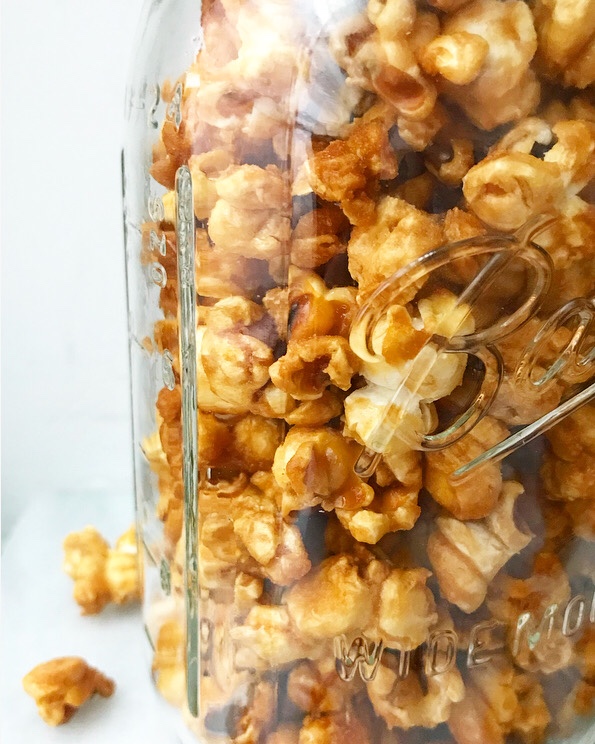 Salty Maple Caramel Corn