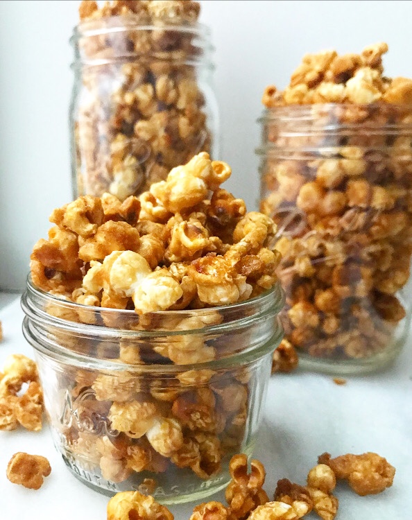 Salty Maple Caramel Corn