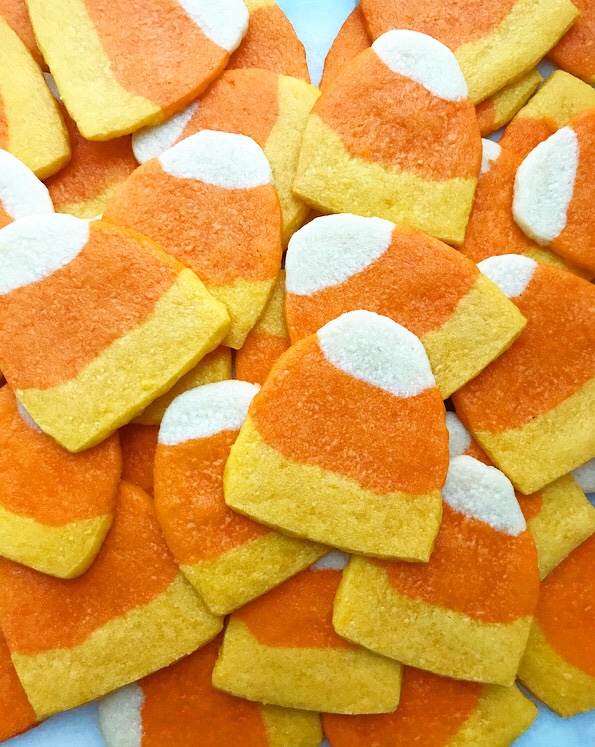 Candy Corn Shortbread