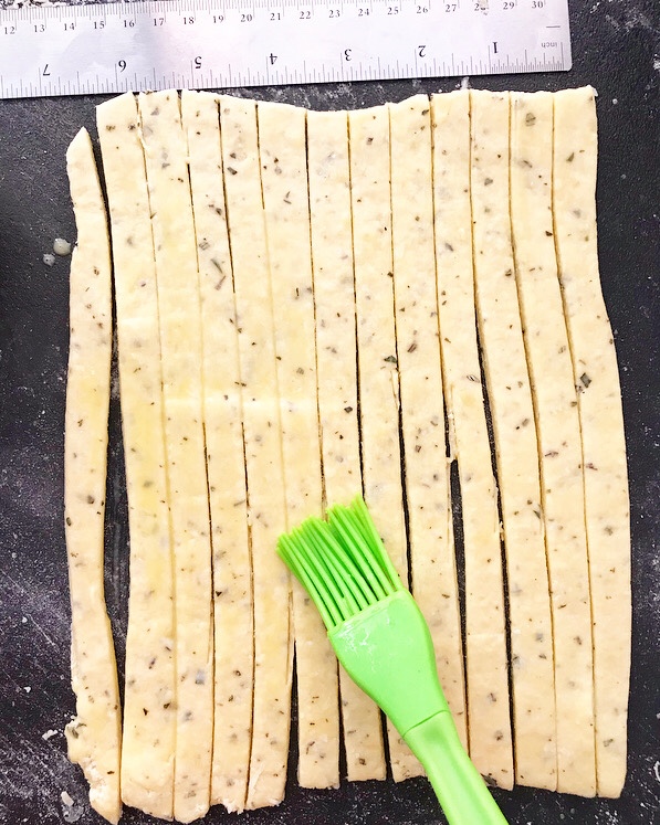 Rosemary-Parmesan Cheese Straws