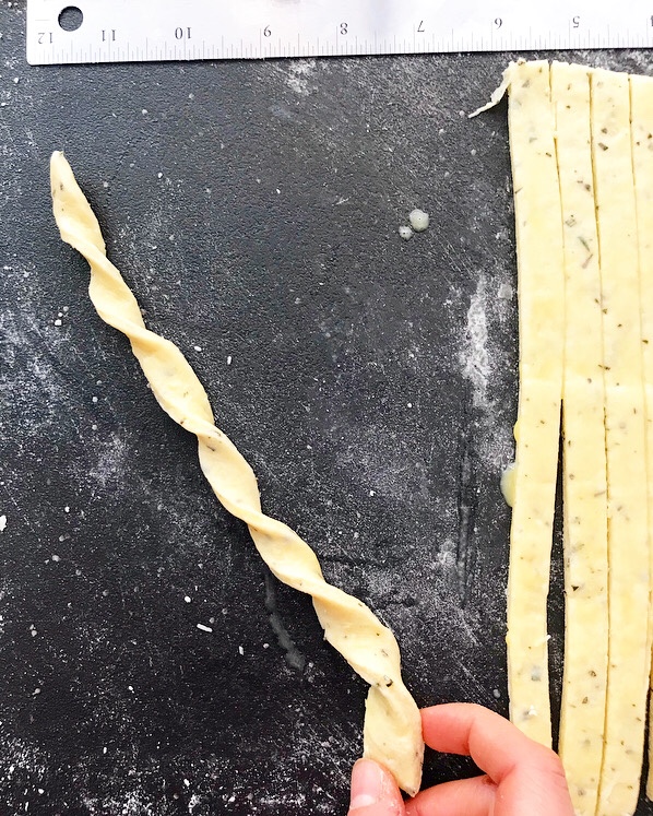 Rosemary-Parmesan Cheese Straws