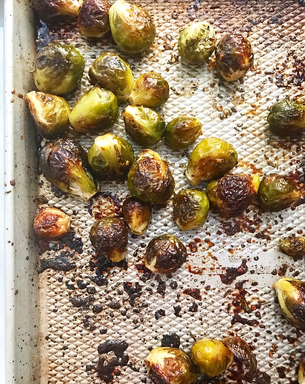Caramelized Brussels Sprouts