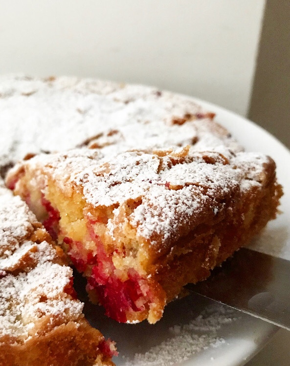 Pear & Cranberry Torte