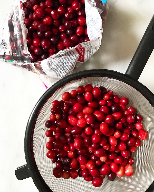 Apple Cider Cranberry Sauce