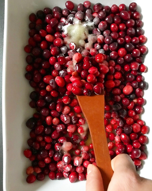 Apple Cider Cranberry Sauce