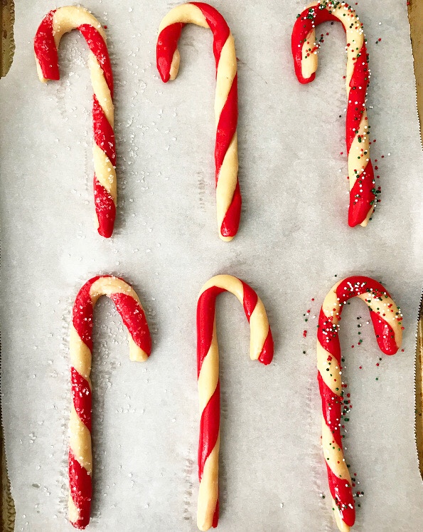Candy Cane Cookies