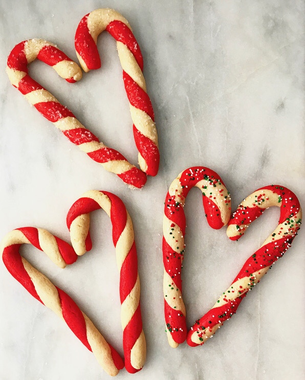 Candy Cane Cookies