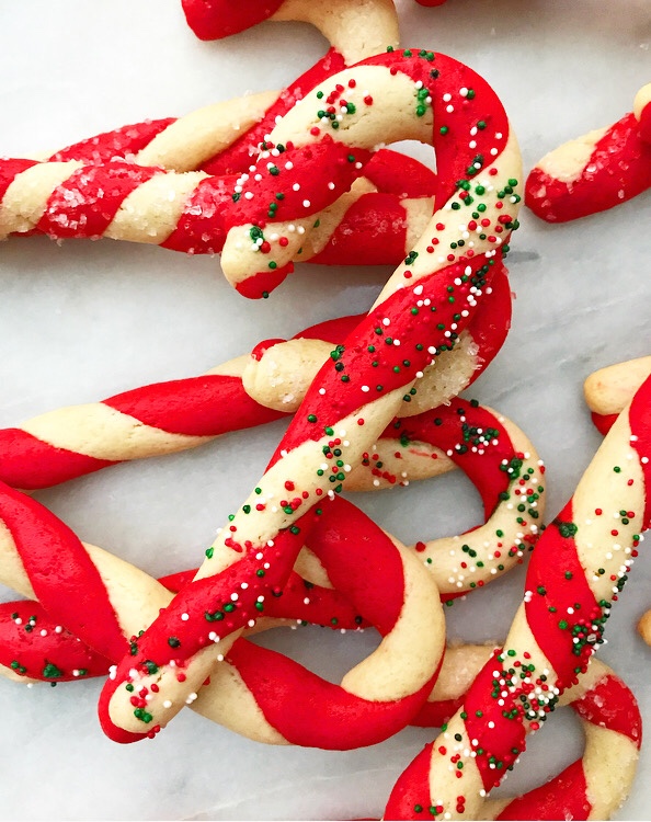 Candy Cane Cookies