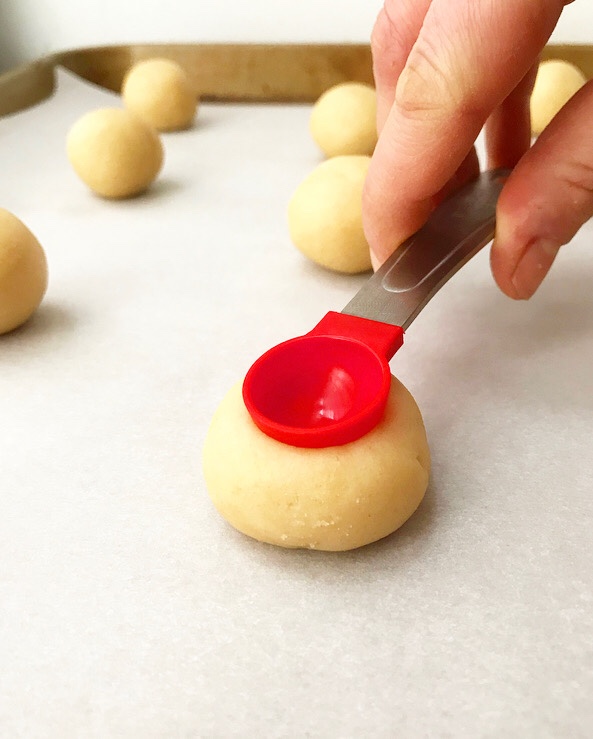 Holiday Icing Thumbprints
