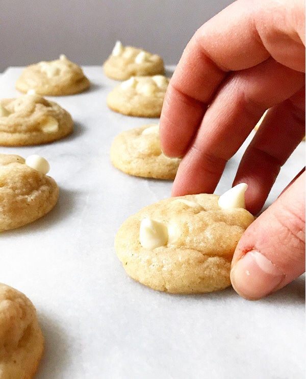 Soft & Chewy Eggnog Cookies