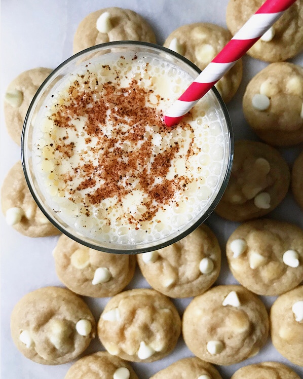 Soft & Chewy Eggnog Cookies