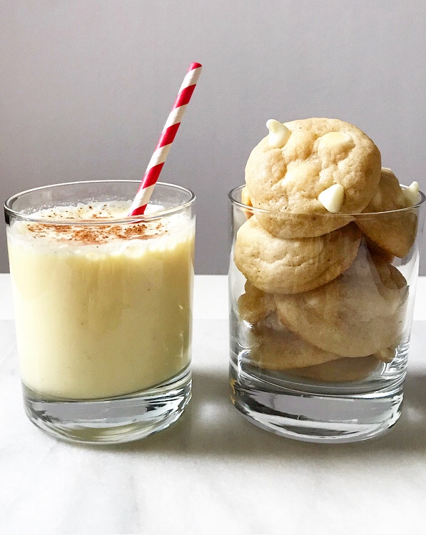 Soft & Chewy Eggnog Cookies