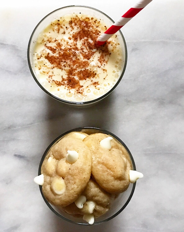 Soft & Chewy Eggnog Cookies