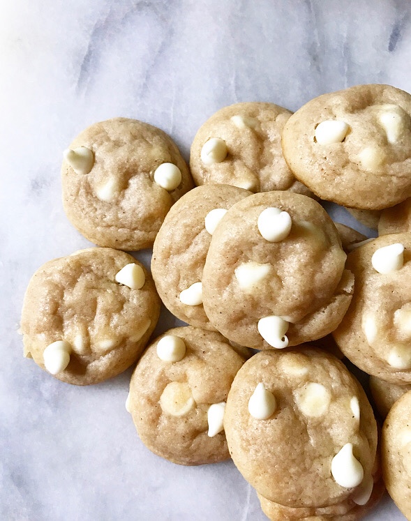 Soft & Chewy Eggnog Cookies