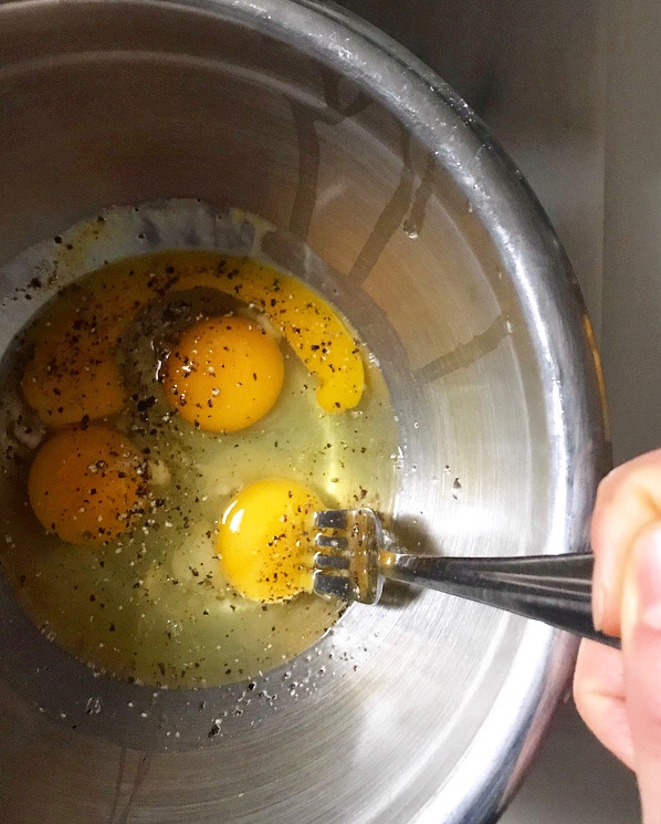 Polenta Breakfast Bake