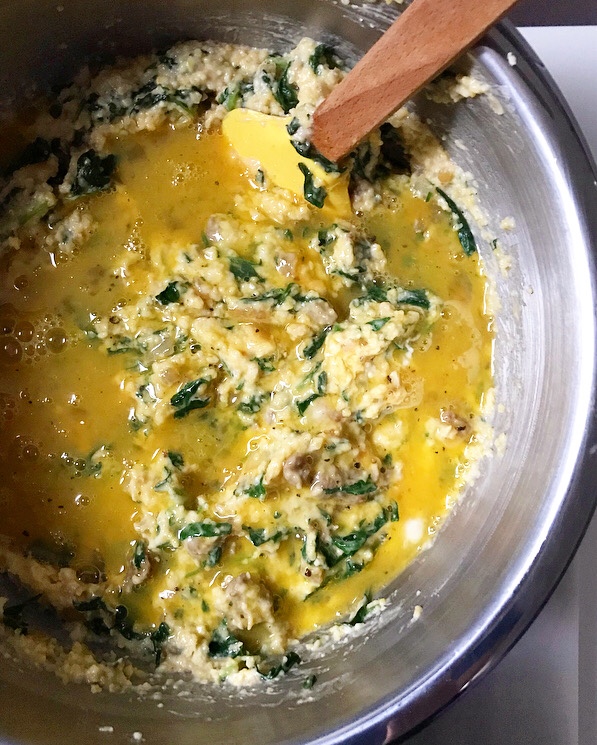 Polenta Breakfast Bake