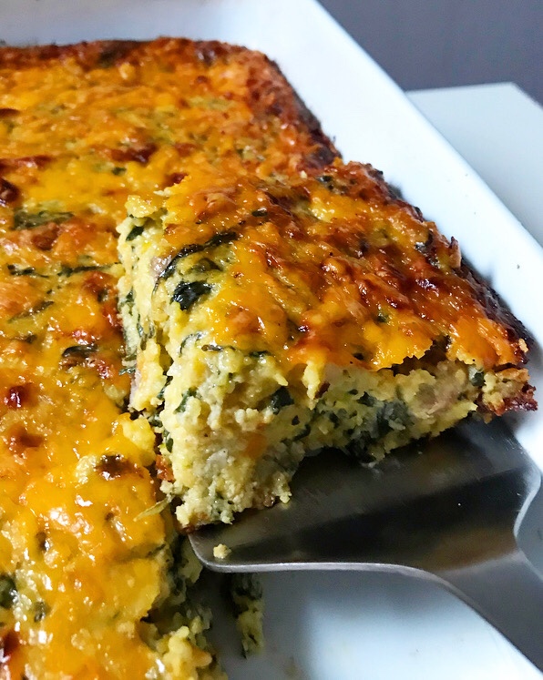 Polenta Breakfast Bake