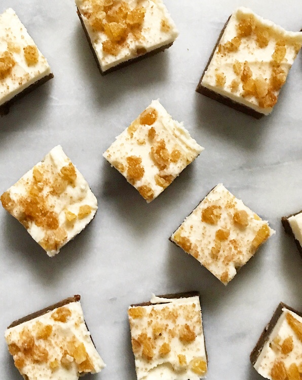 Gingerbread Blondies