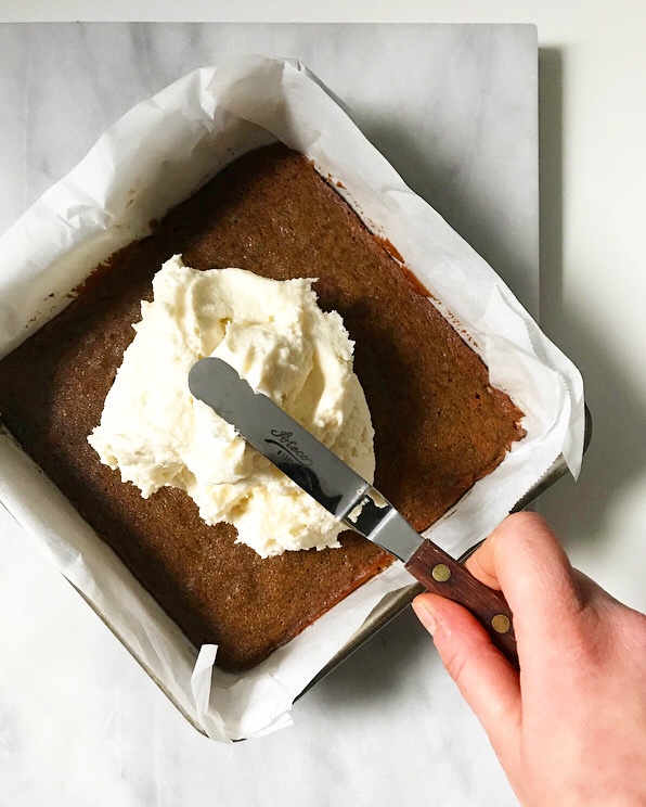 Gingerbread Blondies