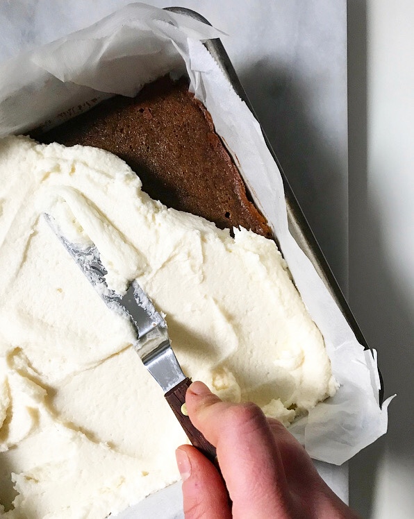 Gingerbread Blondies