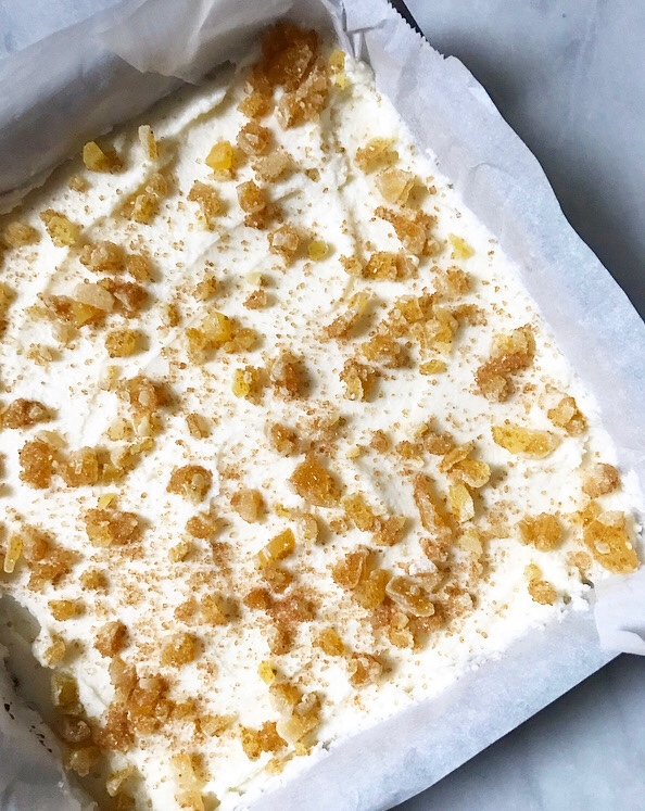 Gingerbread Blondies