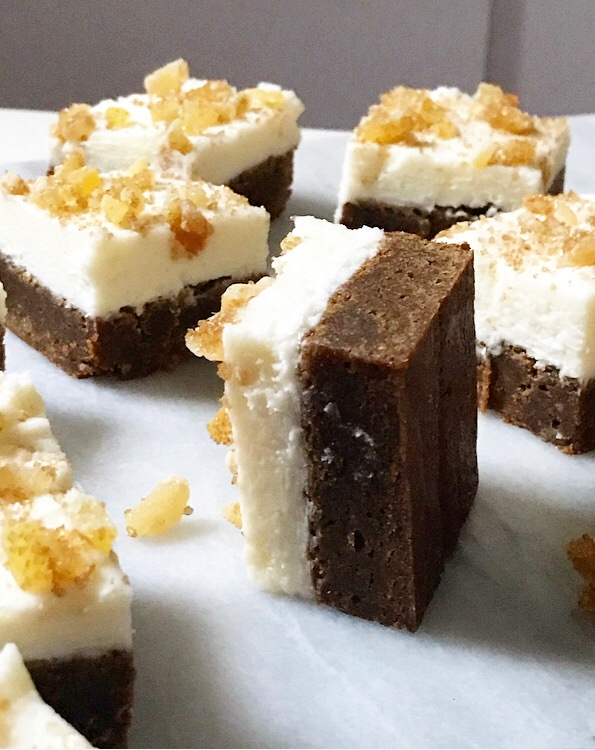 Gingerbread Blondies