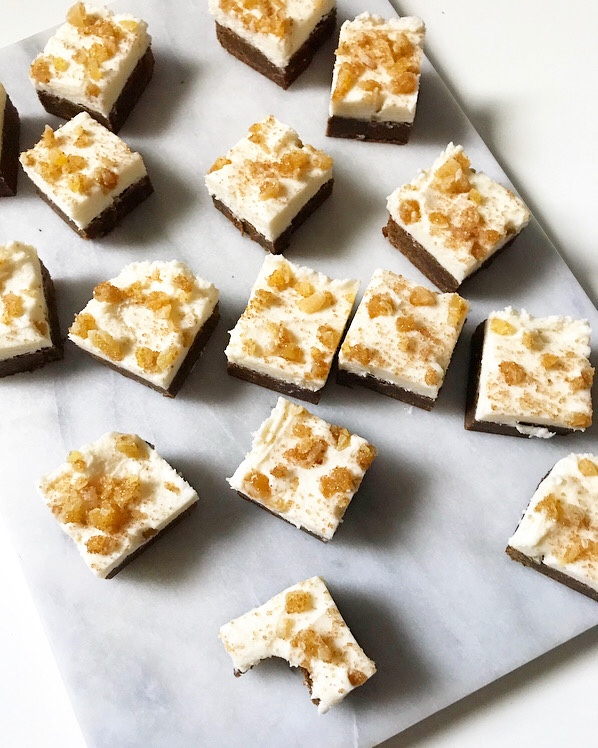 Gingerbread Blondies