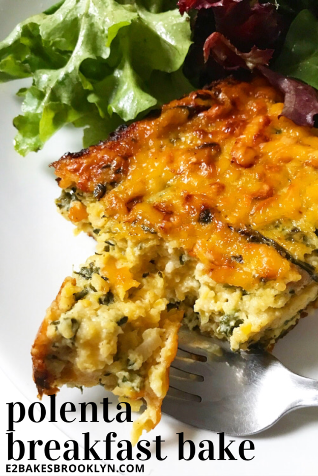 Polenta Breakfast Bake