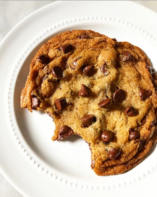 One Big Chocolate Chip Cookie