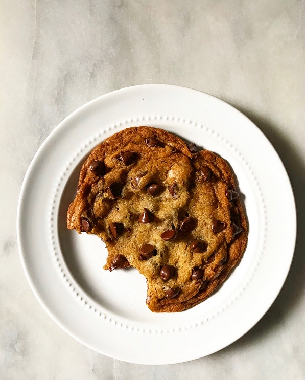 One Big Chocolate Chip Cookie