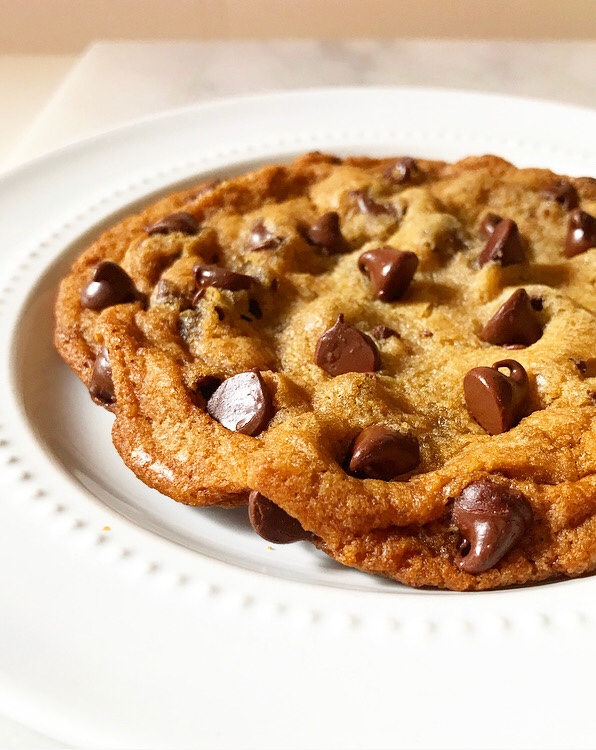One Big Chocolate Chip Cookie