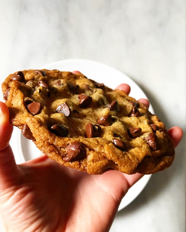 One Big Chocolate Chip Cookie
