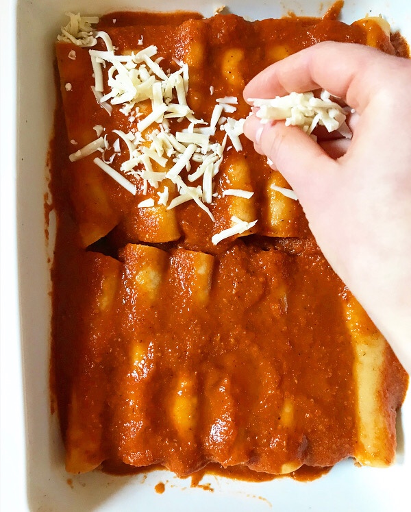 Pork Enchiladas with Smoky Chipotle Sauce
