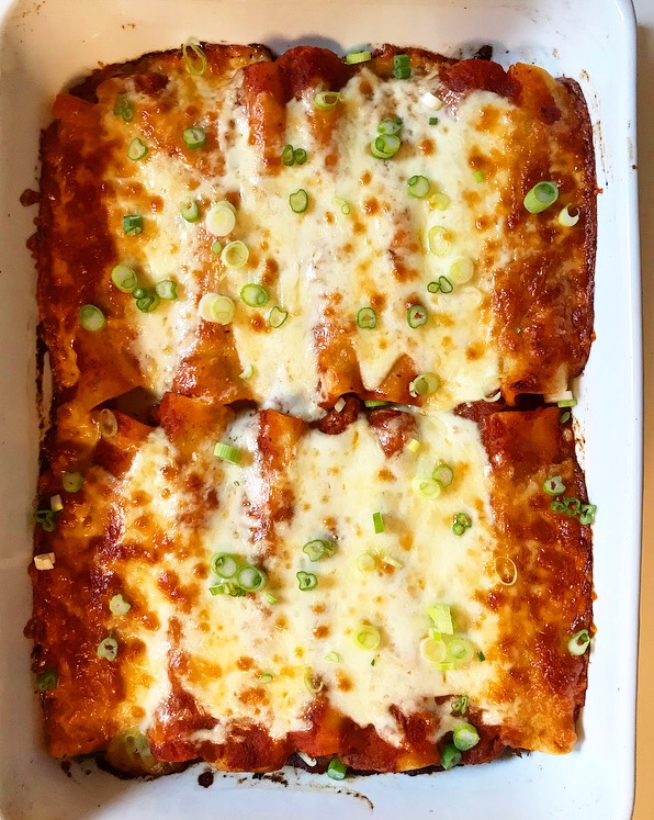 Pork Enchiladas with Smoky Chipotle Sauce