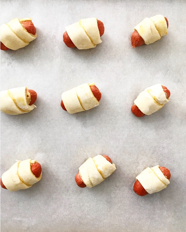 Puff Pastry Pigs in Blankets
