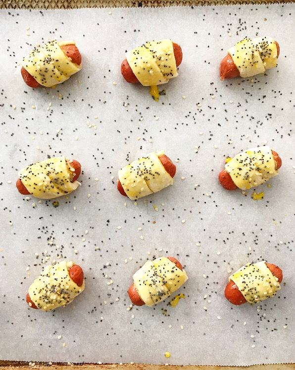 Puff Pastry Pigs in Blankets