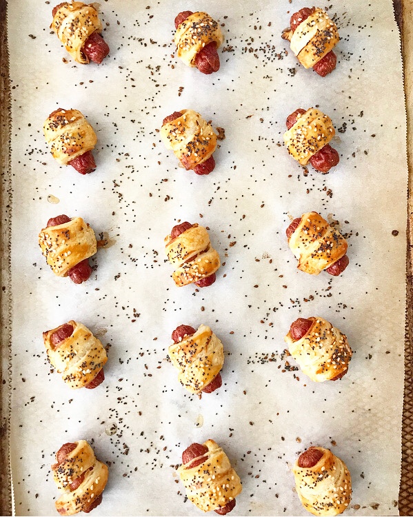 Puff Pastry Pigs in Blankets