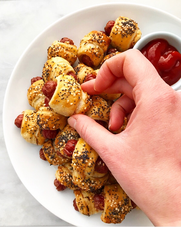 Puff Pastry Pigs in Blankets