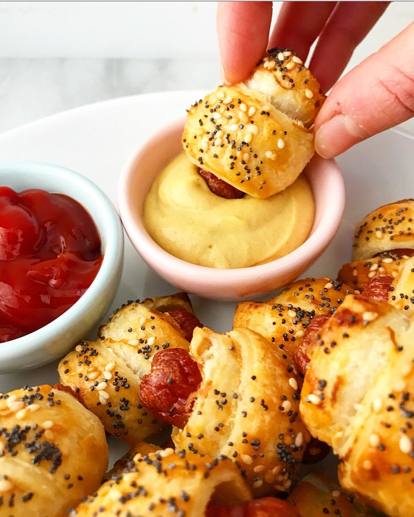 Puff Pastry Pigs in Blankets