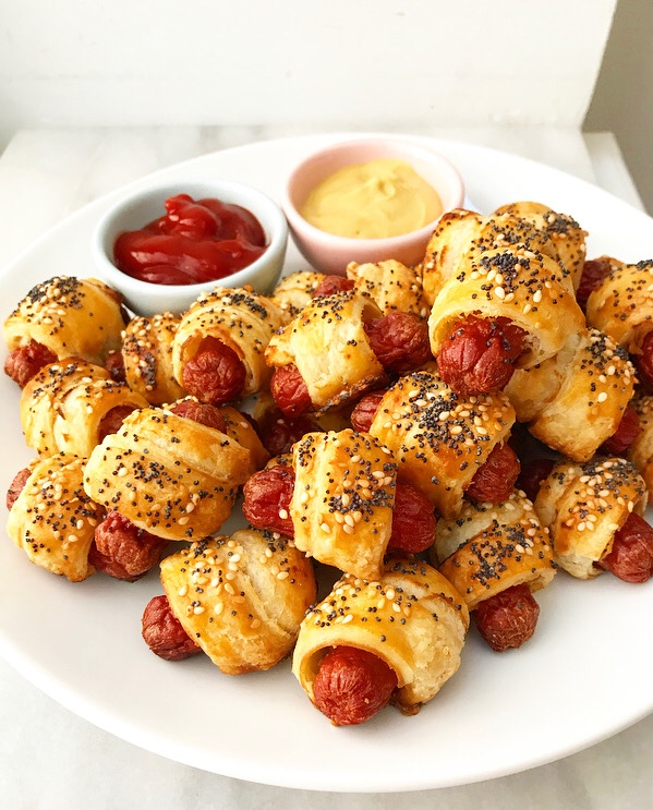 Puff Pastry Pigs in Blankets