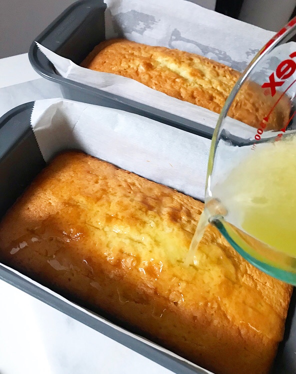 Meyer Lemon Drizzle Cakes