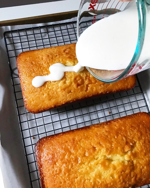 Meyer Lemon Drizzle Cakes