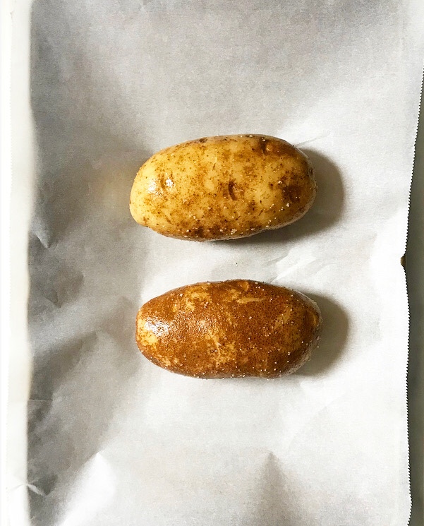 Spinach-Artichoke Twice-Baked Potatoes