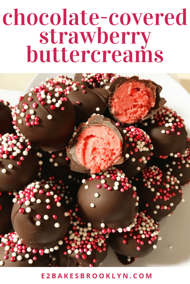 Chocolate-Covered Strawberry Buttercreams