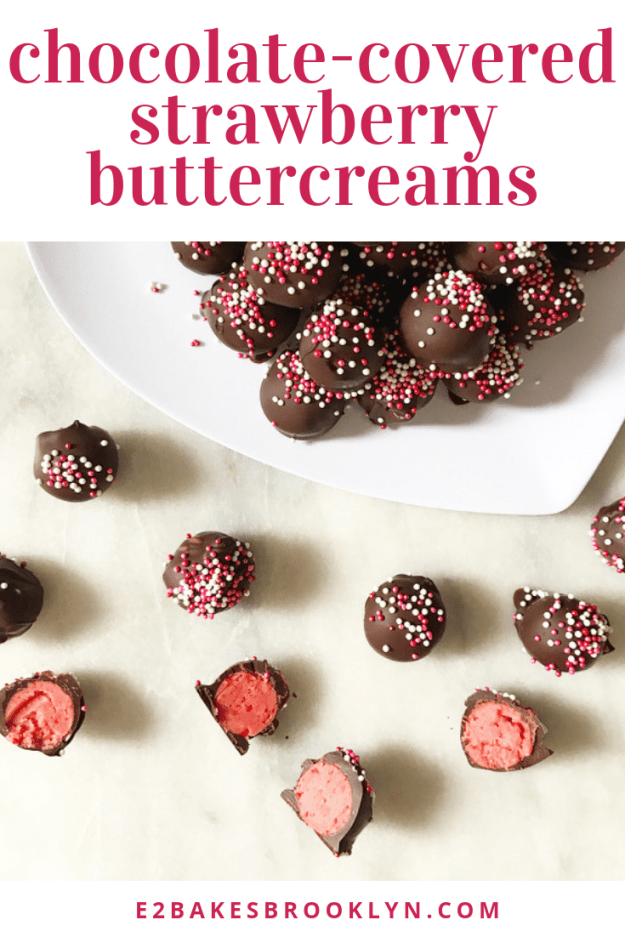 Chocolate-Covered Strawberry Buttercreams